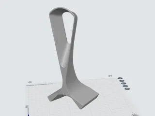 Modern and Simple Headphone Stand