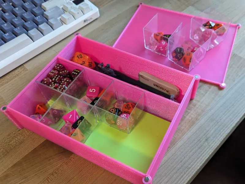 Dice box for D&D