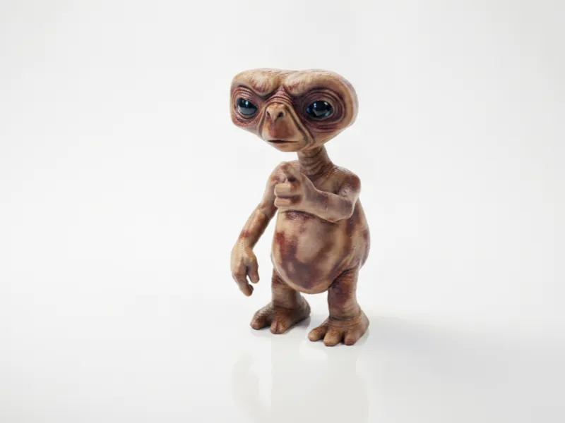 E.T. Figurine Movies & TV Collectible 3D Printable