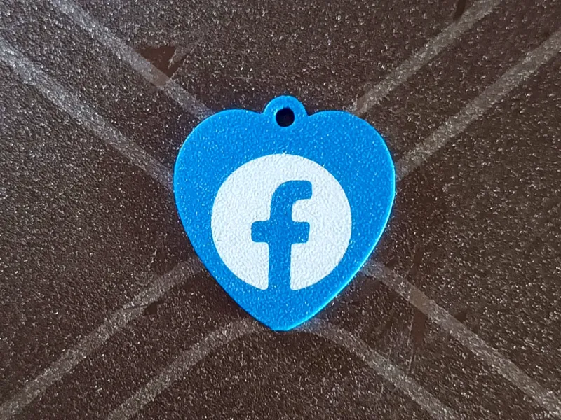 Facebook 3 Anahtarlık
