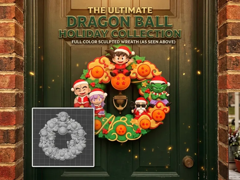 COURONNE DRAGONBALL NOËL