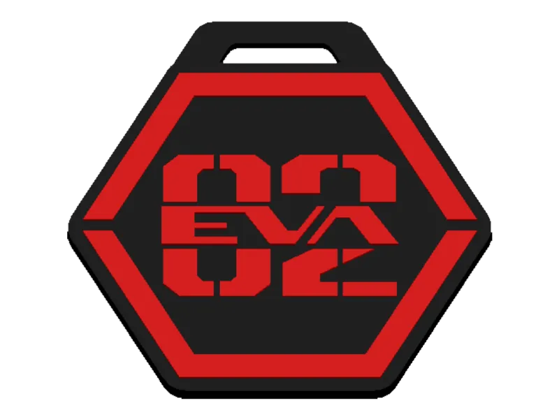 Llavero de Eva 02 v2