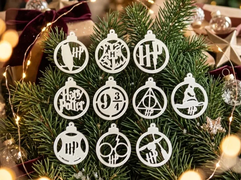 Adorno navideño de Harry Potter