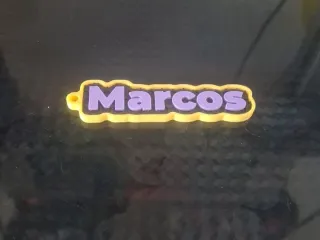 llavero con iman marcos