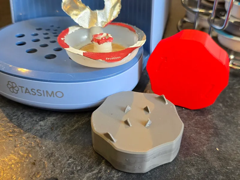 Taglierino per pellicola cialde Tassimo