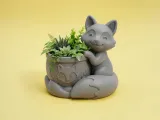Cute Fox Planter – 3D Printable Fox Flower Pot-0