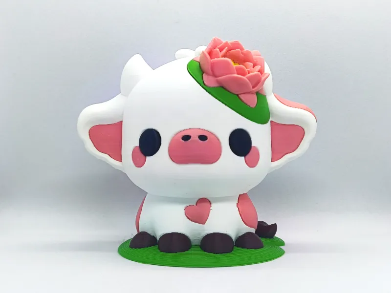 Kawaii Cow - Water Lilly