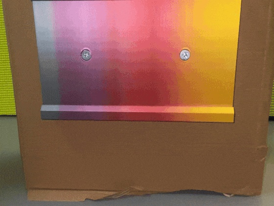 Seamless Hidden-Screw Wall Mount for Layered Plaques