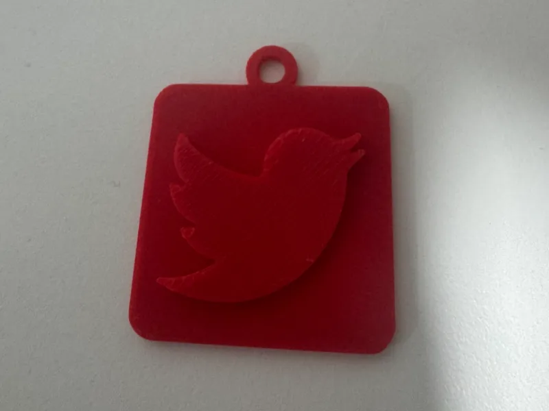 Twitter anahtarlığı
