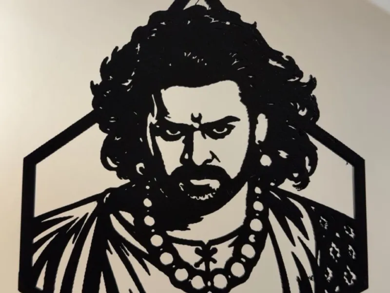 Art mural Bahubali Prabhas