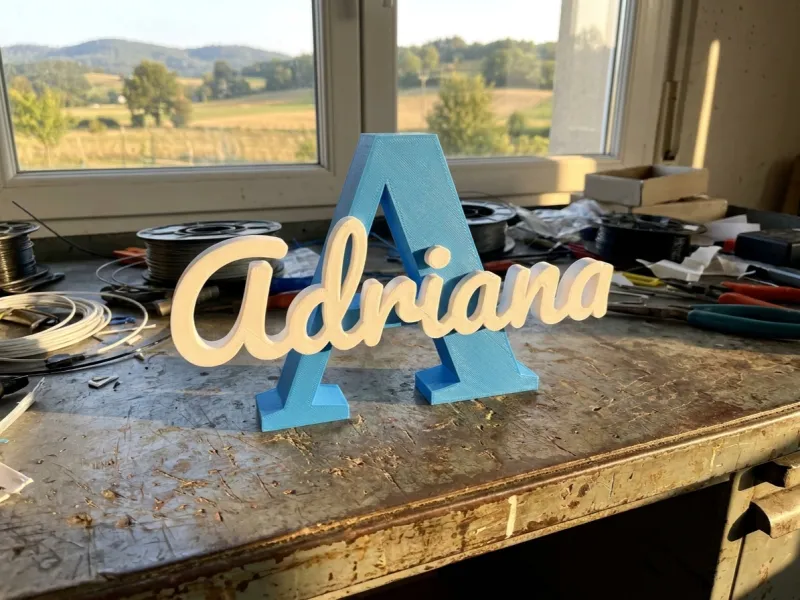 Wall Art Name Adriana