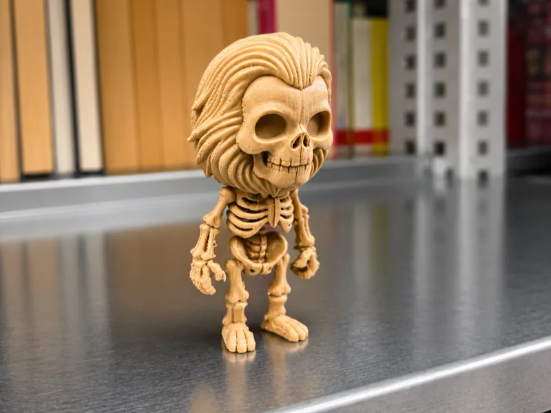 chewbacca skeleton figurine