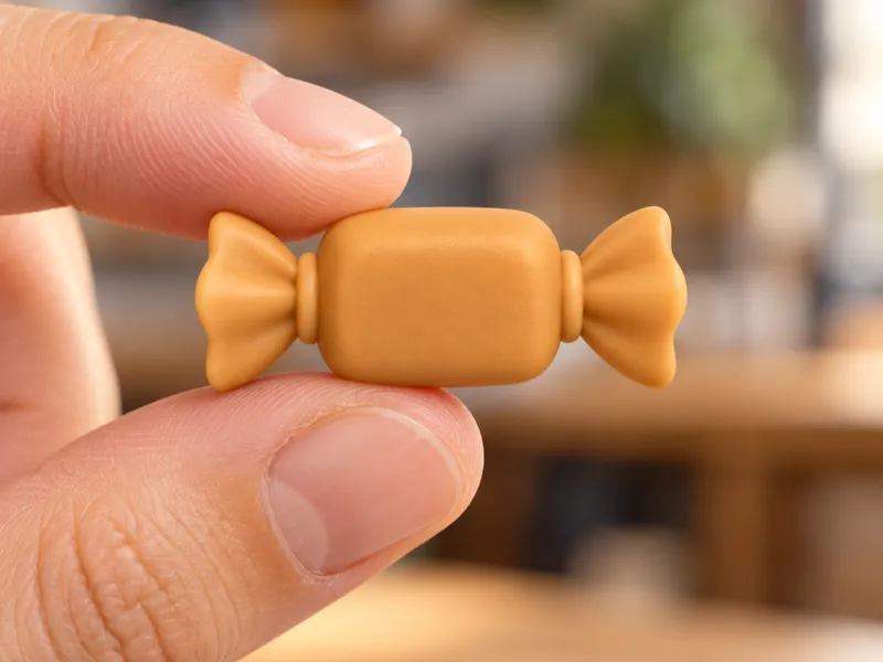 Mini Toffee Candy 20–25 mm | Cup Topper & Mini Decor