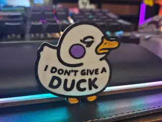 I dont give a duck magnet