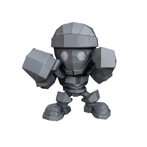 Atom Real Steel LowPoly
