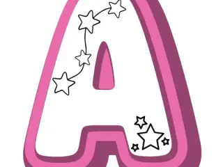 Letter A light Box