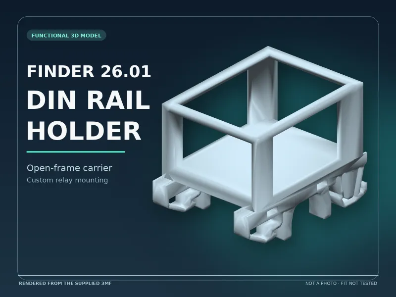 Finder 26.01.8.230.4000 – DIN Rail Mount