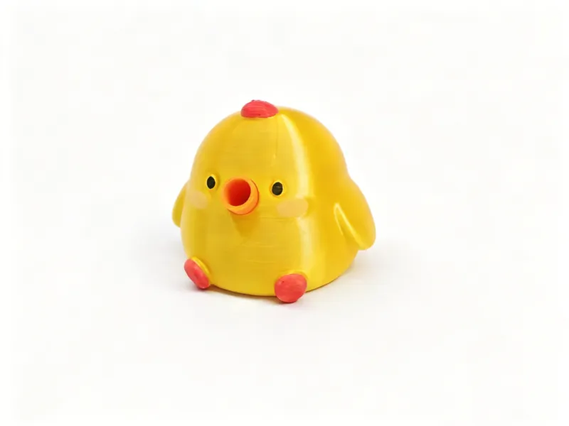 かわいいひよこペンホルダー置物