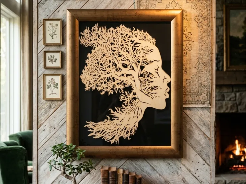 The Girl Made From A Tree Root