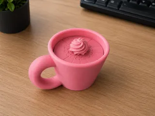 ☕ Retractable Spill Coffee Flow Fidget – Fluid Fidget🍦✨