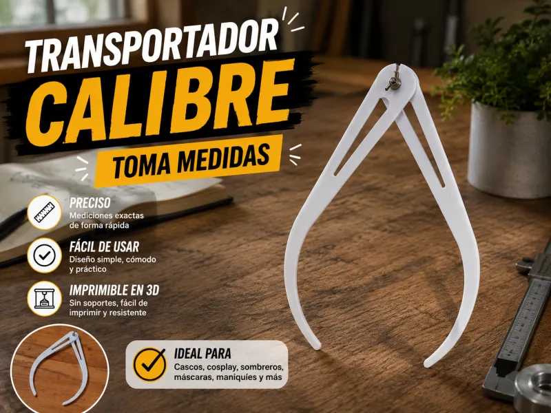 Calibre  Transportador de Medidas| Precisión 15g
