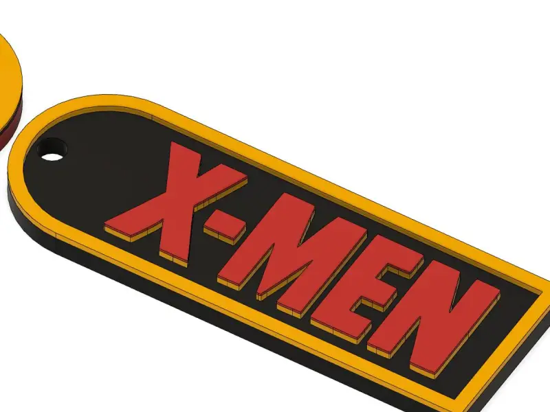 X-MEN KEYCHAIN MULTICOLOUR