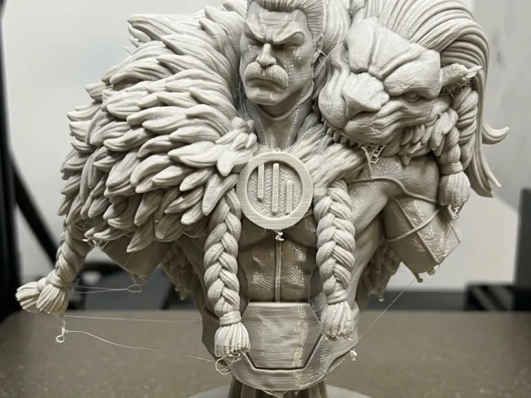 Omni-Man Bust STL Invincible Sculpture 3D Print