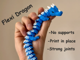 Flexi dragon articulated dragon-0