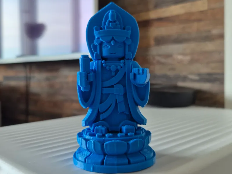 Estilo bloco LEGO Deusa Guanyin