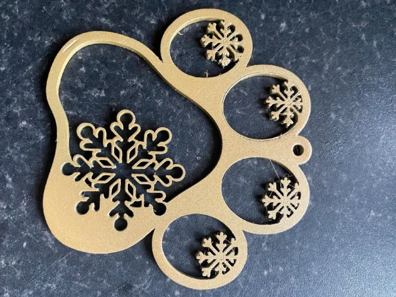 Christmas Tree Paw Decorations Collection