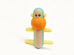 Big Mouth Monkey assembleable toy figurine