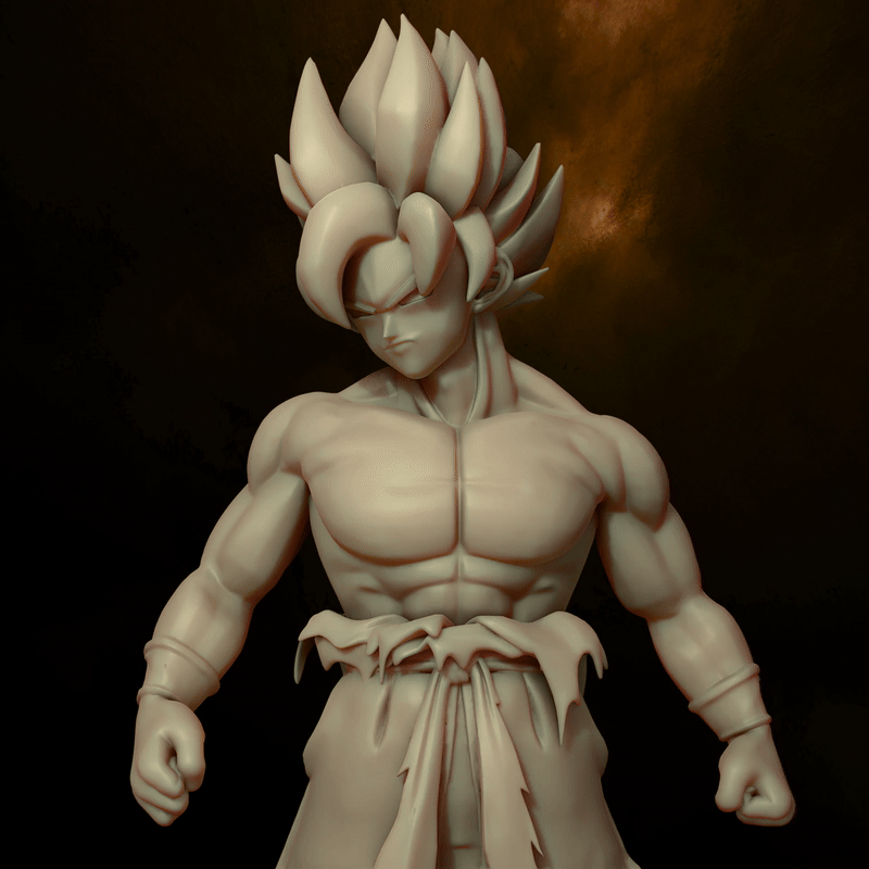 Goku Miniature | Dragon Ball Z Fan Art