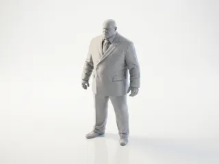 Wilson Fisk Figurine Marvel 3D Printable