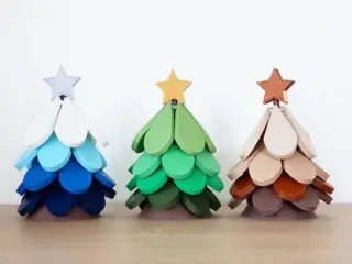 Christmas tree coaster