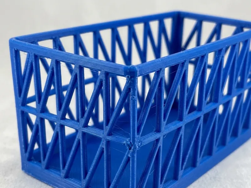 Caja de Almacenamiento de Estructura Cruzada V3D ID-245