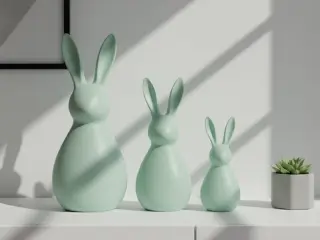 Minimalist Bunny
