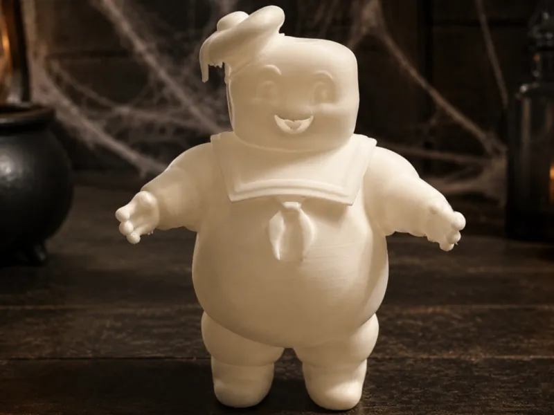 Hombre Malvavisco Stay Puft / Cazafantasmas / Decoración de Halloween