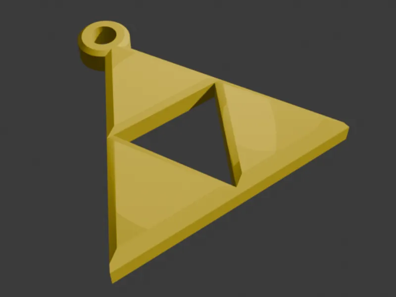 Triforce earring