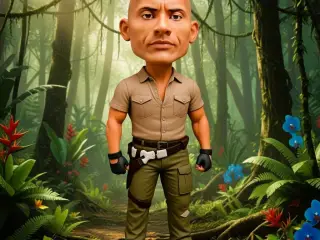 Bobblehead - The Rock (Jumanji)