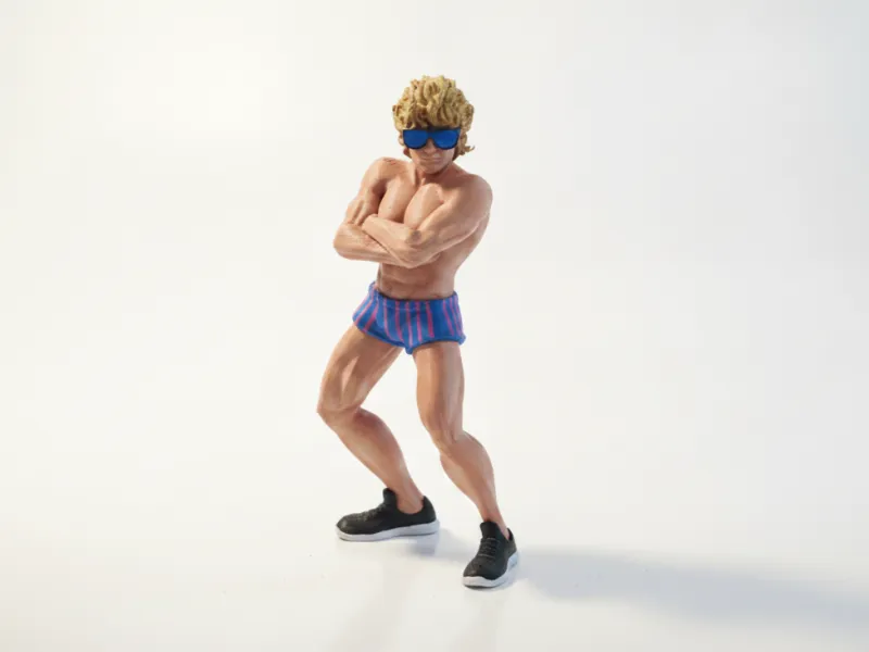 Figurine Beach MJ Films et TV Objet de collection imprimable en 3D