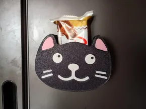 Decoration Cat face refrigerator organizer