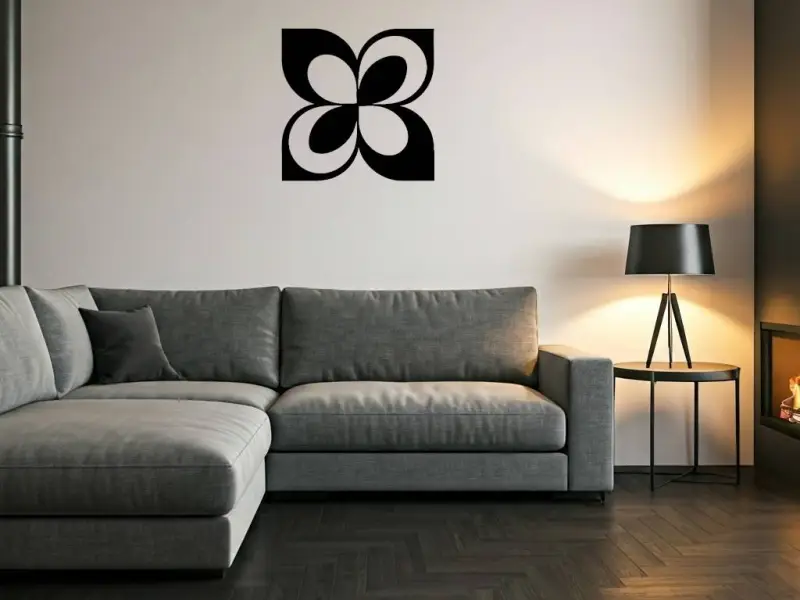 Flor para pared Arte de pared
