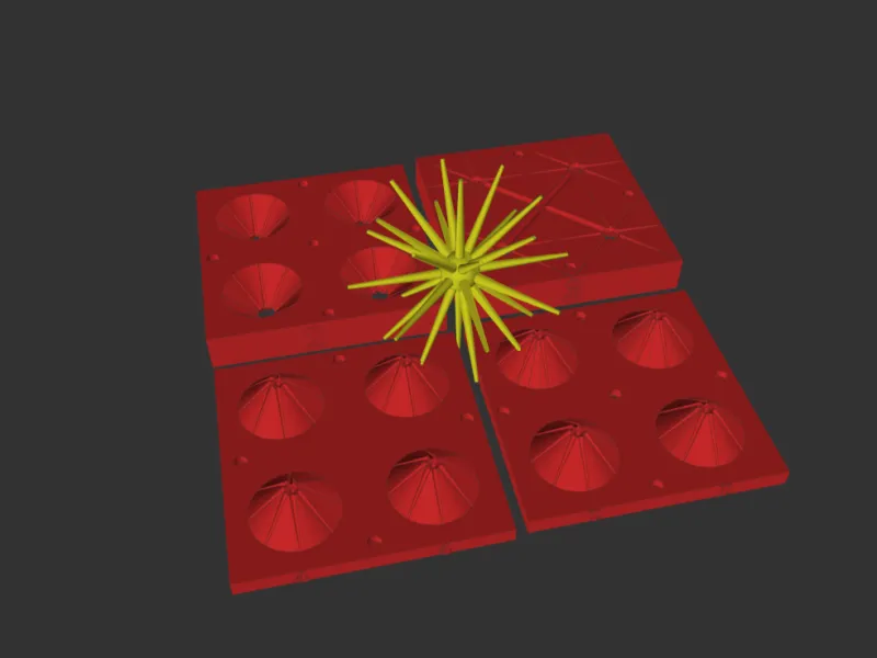 Seeigel-Köder 4in X 4      V2