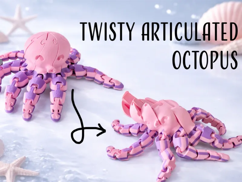 Pulpo Articulado Giratorio