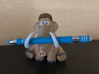Cute mammoth Pen or paint brush holder