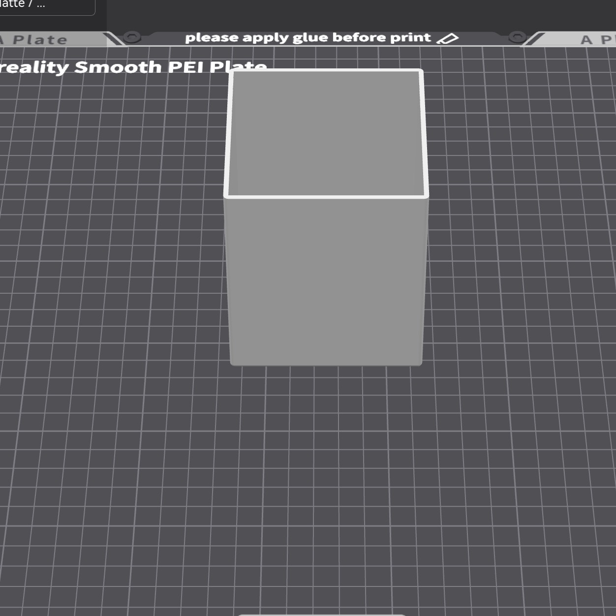Home print settings: Box 40x40.3mf