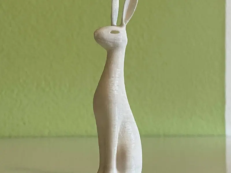 MODERN RABBIT SCULPTURE – simple & elegant