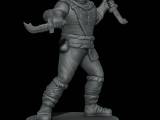 Warrior with daggers-0