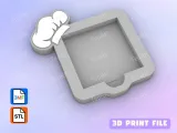 Post-It, Sticky Note Holder Chef-0