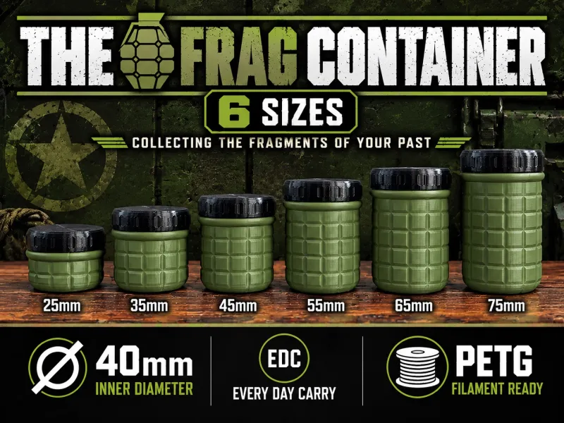 Frag Konteyneri - 6 Boyut